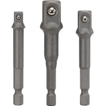 Gola hlavice KS Tools Souprava čtyřhranných adaptérů 1/4", 3dílná 514.1105