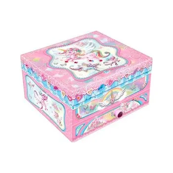 Hrací strojek Pecoware Pozytywka z szufladką - Jednorożec