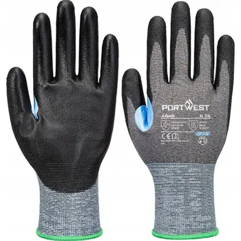 Pracovní rukavice Rukavice odolné proti proříznutí, s PU povlakem Portwest A649 G8R vel. 11 - XXL