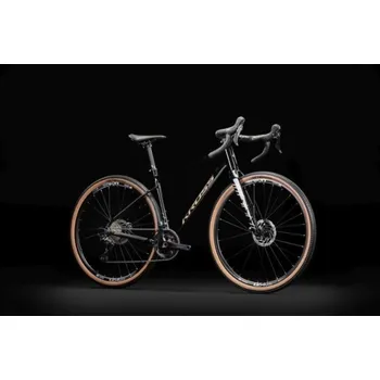 Jízdní kolo KROSS ESKER 6.0 SHIMANO GRX RX810 gold/black - L / Černá
