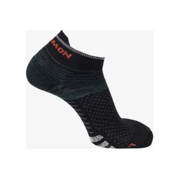 Pánské ponožky PONOŽKY STOPKY SALOMON PREDICT LOW PRO BĚHÁNÍ RUN MERINO VLNA XL 45-47