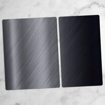 Obraz Prkénka z Tvrzené Sklo s Ozdobným Vzorem Futuristiký Kov 40x52 a 30x52