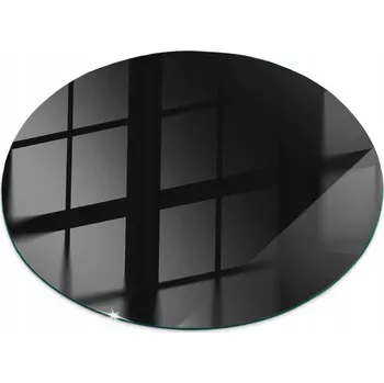 Jídelní stůl Kulatý stůl Tulup 80 x 80 x 0,4 cm černý