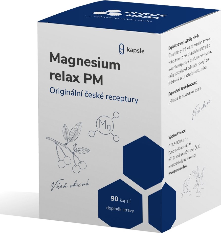 Magnesium relax PM 90 cps