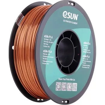 Filament Filament eSUN eSilk-PLA copper 1kg