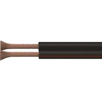 elektrický kabel Plochý reproduktorový kabel Emos 2 x 1,5