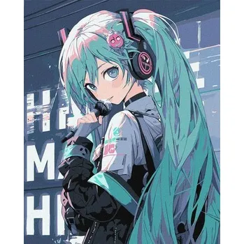 Set školních potřeb Malowanie po numerach - Muzyka to mój świat