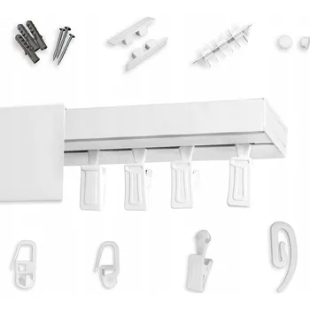 Garnýž Garnýž jednoduchá PVC s krycí lištou 150 cm