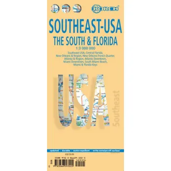 Borch Map Southeast-USA