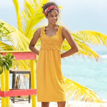 Dámské šaty Šaty s macramé kari 34/36