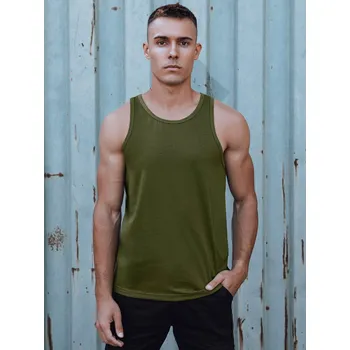 Pánské tílko Tmavě zelené pánské tílko RX5621 Velikost: XL