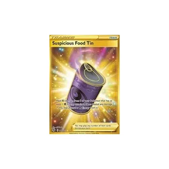 Sběratelská karetní hra Pokemon karta Suspicious Food Tin (CPA 80)