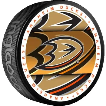 Puk InGlasCo NHL Medallion Blister 1 kus Anaheim Ducks