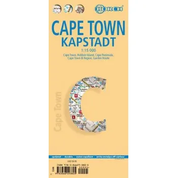 Borch Map Kapstadt. Cape Town