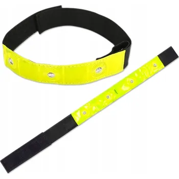 Pásek na suchý zip Scotchlite žlutý