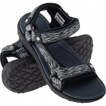 Pracovní obuv TREKOVÉ TURISTICKÉ SANDÁLY PÁNSKÉ HI-TEC HANAR ČERNO-MODRÉ vel. 44