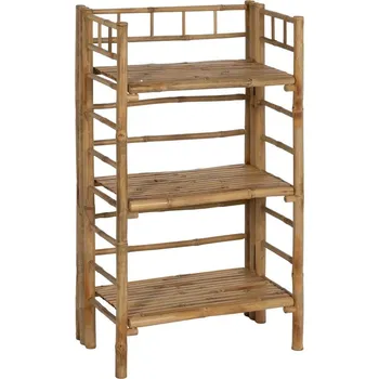 regál Bambusový regál v přírodní barvě 61x104x34 cm Manali – Ixia ID_1766508