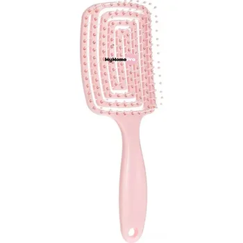 kartáč na vlasy Kartáč pro snadné rozčesávání Soft Brush Pink MyMomoPro