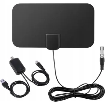 Digitální pokojová televizní anténa HDTV se zesilovačem signálu