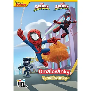 omalovánky JIRI MODELS Spidey: Omalovánky A5 (2024)