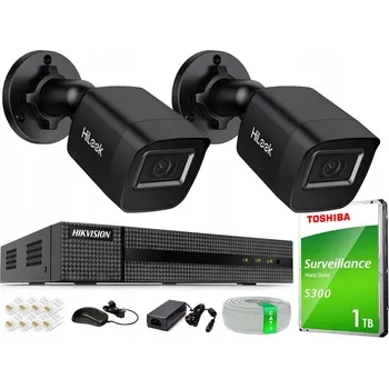 Bezpečnostní kamera IP Monitoring 2 Venkovní Kamery 4MPx PoE HiLook od Hikvision Aplikace