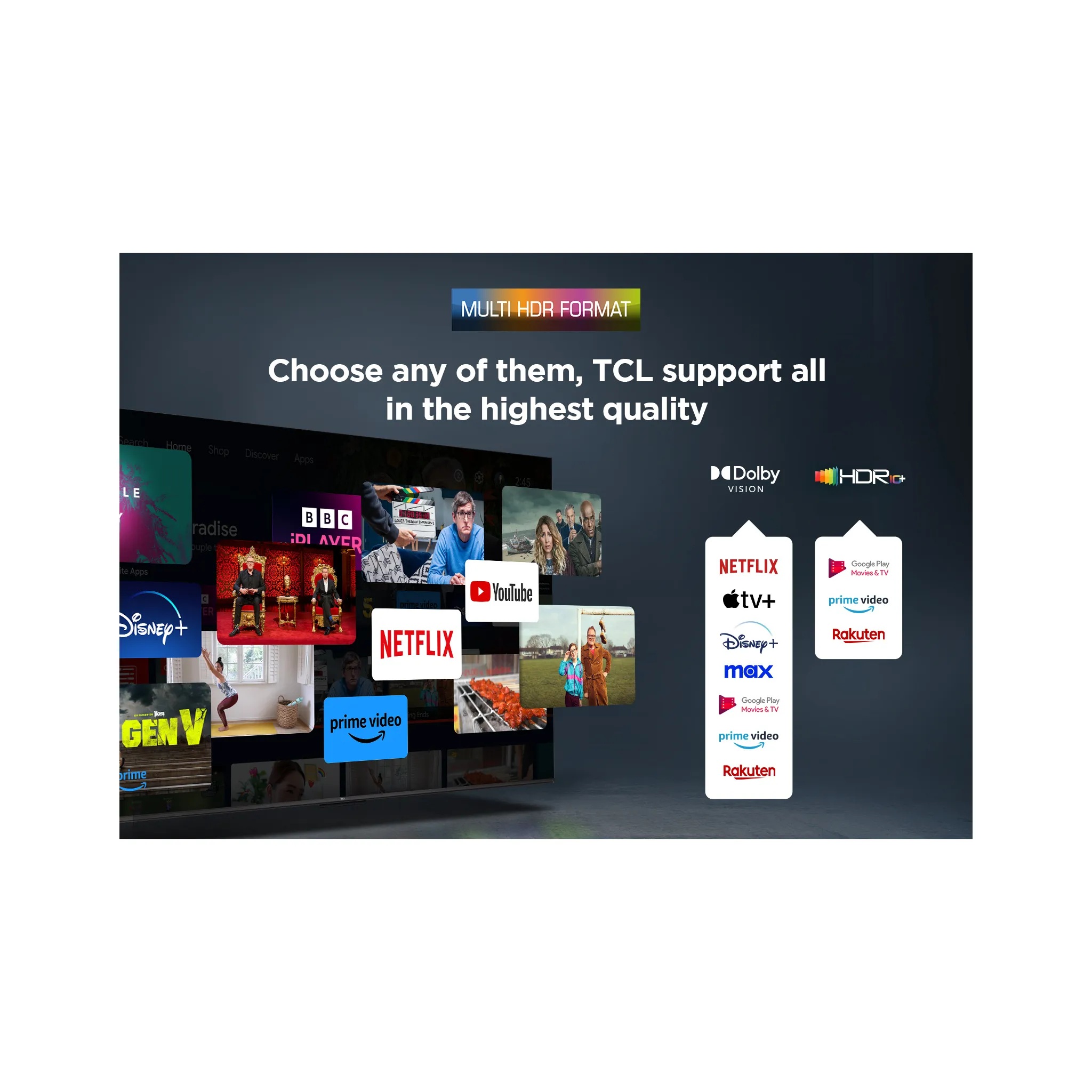Fotografie 20 - Televizor TCL 43" QLED (43P7K)