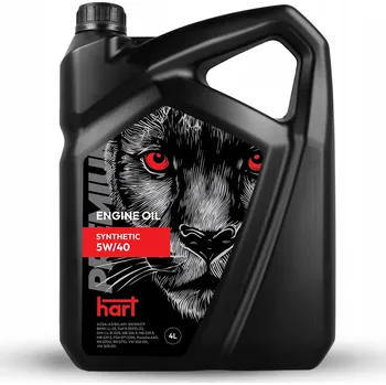 Motorový olej MOTOROVÝ OLEJ HART 5W/40 C3 SN/SM/CF 4L SYNTHETIC