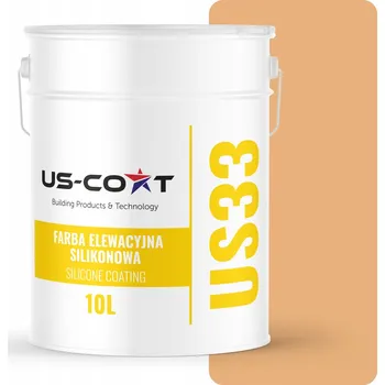 Fasádní barva BARVA FASÁDNÍ SILIKONOVÁ BARVA NA FASÁDU BROSKEVOVÁ F585 10L VÝROBCE