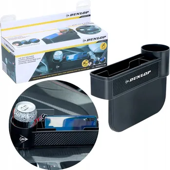 Organizér do auta Organizér do auta mezi sedadla, úložný box do kabiny DUNLOP