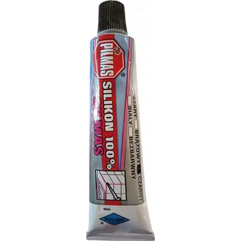 stavební silikon PILMAS profesionální sanitární silikon 100% 80 ml, černý