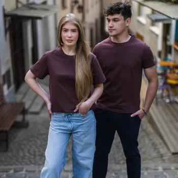 Pánské tričko TERMOVEL Tričko ALEX KRR UNISEX hnědá VELIKOST: M