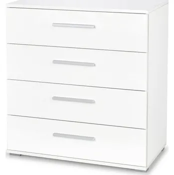 Komoda Komoda LIMA III — lamino, bílá