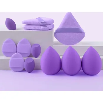 Kosmetický štětec Profesionální sada štětců a houbiček na makeup | štětce, houbičky - 12PU