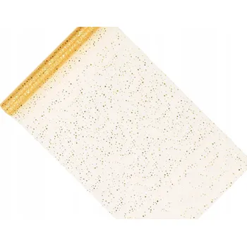 Party dekorace Běžec na stůl zlatý 900 x 36 cm