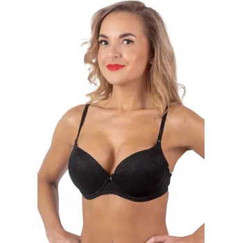 Podprsenka Dámská PUSH-UP podprsenka Fantasy 1771 Černá, 80 D