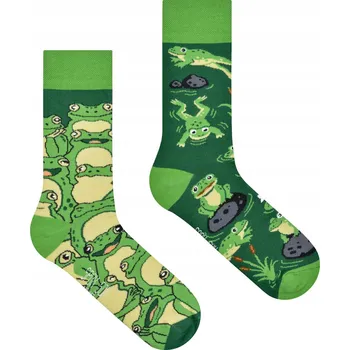 Pánské ponožky Spox Sox Ponožky Žáby vícebarevné, velikost 40-43
