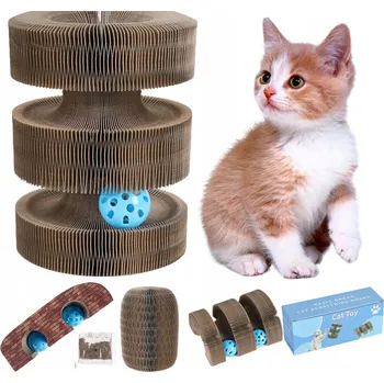 Hračka pro kočku Interaktivní Hračka pro kočky BestHurt škrabadlo 3 v 1 hračka Pro Kočky