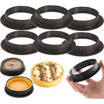 Forma na pečení Formičky na tartaletky BNTrade 8 cm, 6 ks, vhodné do myčky nádobí