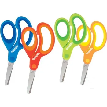 Kancelářské nůžky Dětské nůžky Colorino 13cm s gumovou rukojetí
