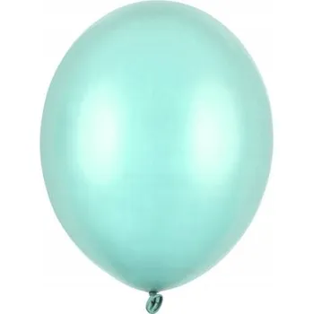 Balónek Balónky Strong 30 cm, Metallic Mint Green 50 ks