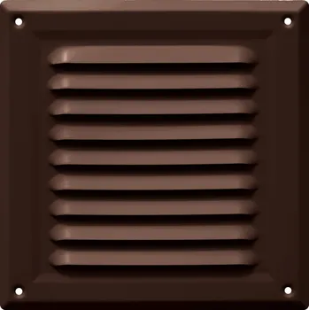 Větrací mřížka Ventilační mřížka Ventilační Kominové Mřížky hnědá