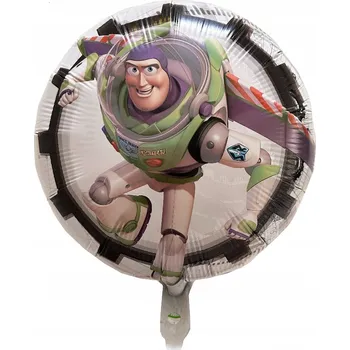 Balónek FÓLIOVÝ BALÓNEK S HELIEM BUZZ RAZÍTKO PŘÍBĚH HRAČEK 45 cm