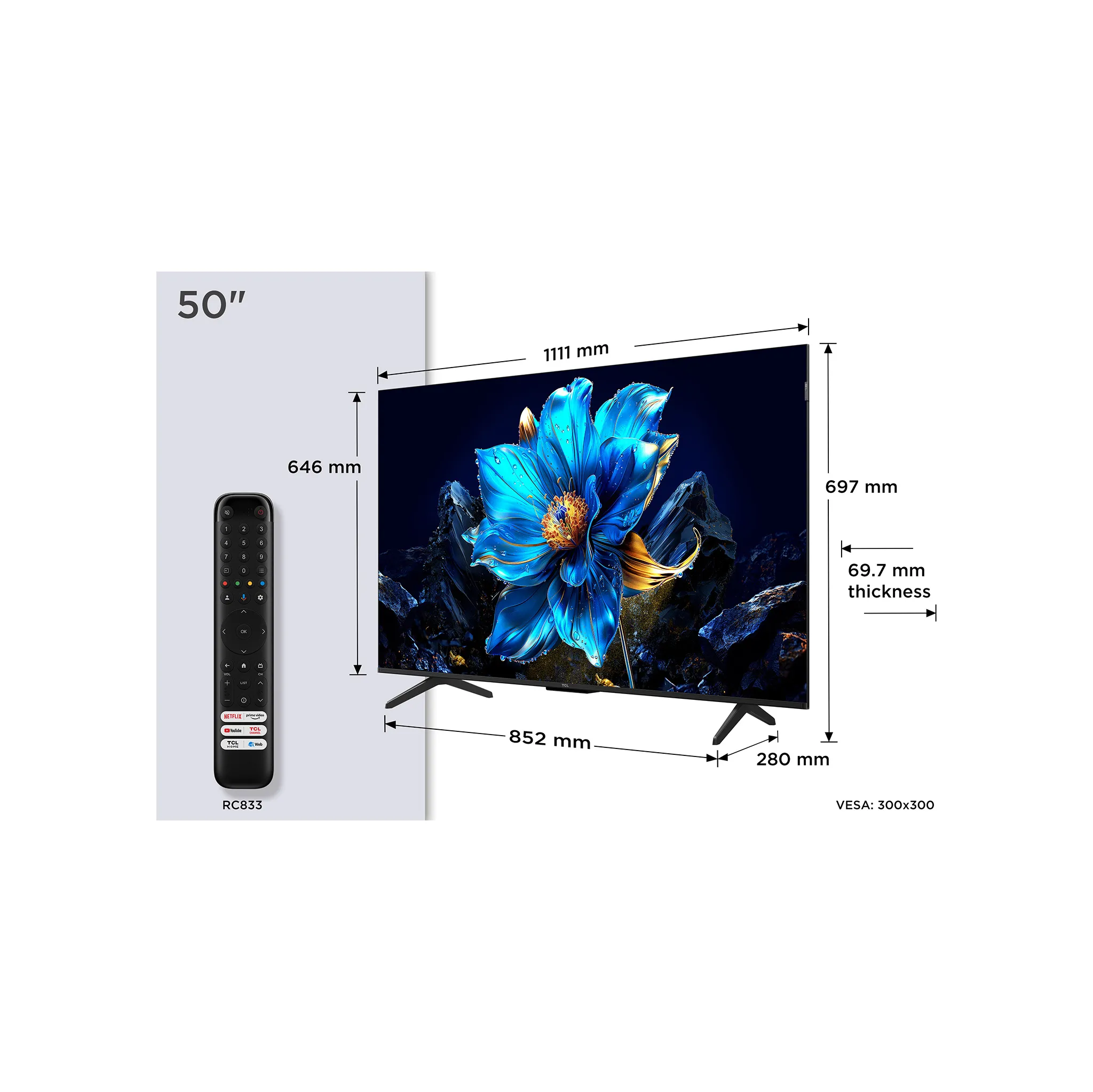 Fotografie 14 - Televizor TCL 50" QLED (50P7K)