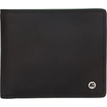 Peněženka Kožená pánská peněženka Lerros Oliver - černá