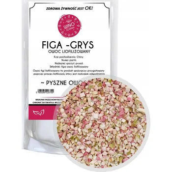 Sušené ovoce Lyofilizované fíky drcené lahodné ovoce 250g - lyofilizované ovoce