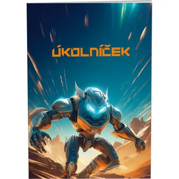 Úkolníček STIL Sci-fi – zápisník pro domácí úkoly malých astronautů