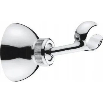 Sprchový držák Aqbau bodový držák sprchy kloubový s kulatou rozetou chrom