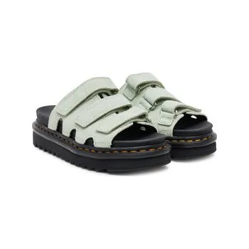 Dámské žabky Nazouváky Dr. Martens Raine DM40521300 Zelená 40