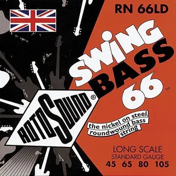 Struna pro kytaru a smyčcový nástroj Struny ROTOSOUND RN66LD Swing Bass (45-105) pro baskytaru