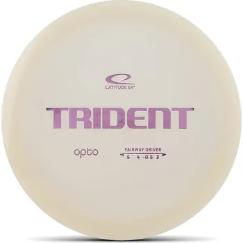 Disc golf TRIDENT - Opto (Latitude64) - fairway driver Barva: Bílá 173-175g
